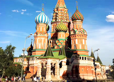 俄羅斯莫斯科圣彼得堡6晚8日深度游